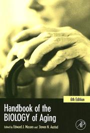 Cover of: Handbook of the biology of aging by editors, E.J. Masoro and S.N. Austad.