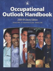 Cover of: Occupational Outlook Handbook 2008-2009
