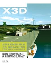 Cover of: X3D by Don Brutzman, Leonard Daly