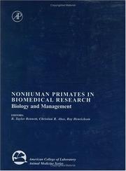 Cover of: Nonhuman Primates in Biomedical Research: Biology & Management Volume I (American College of Laboratory Animal Medicine)