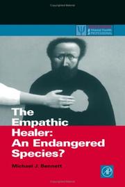 Cover of: The Empathic Healer by Michael J. Bennett