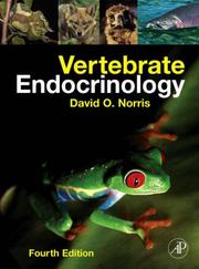 Cover of: Vertebrate Endocrinology, Fourth Edition by David O. Norris