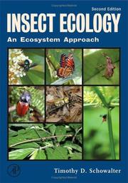 Cover of: Insect ecology by Timothy Duane Schowalter