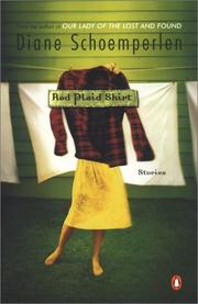Cover of: Red plaid shirt by Diane Schoemperlen