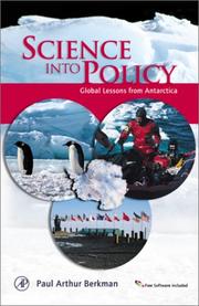 Cover of: Science Into Policy by Paul Arthur Berkman