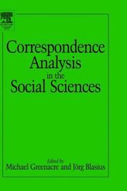 Cover of: Correspondence Analysis in the Social Sciences
