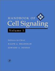 Cover of: Handbook of Cell Signaling, Three-Volume Set