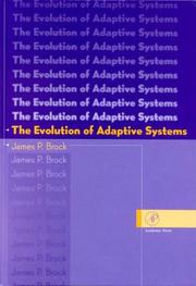 Cover of: The evolution of adaptive systems