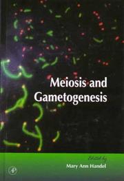 Cover of: Meiosis & Gametogenesis (Current Topics in Developmental Biology) by 
