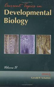 Cover of: Current Topics in Developmental Biology, Volume 51 (Current Topics in Developmental Biology)