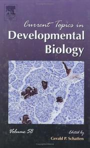 Cover of: Current Topics in Developmental Biology, Volume 58 (Current Topics in Developmental Biology)