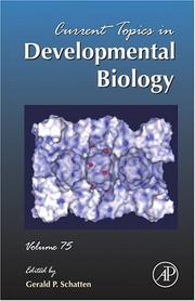 Cover of: Current Topics in Developmental Biology, Volume 75 (Current Topics in Developmental Biology)