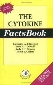 Cover of: The Cytokine FactsBook (2nd Edition) (Factsbook)