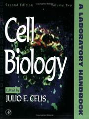 Cover of: Cell Biology, Volume 2, Second Edition by Julio E. Celis