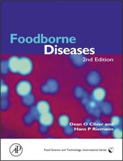 Cover of: Foodborne Diseases, Second Edition (Food Science and Technology) by Dean O. Cliver, Hans P. Riemann