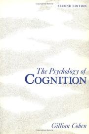 Cover of: The psychology of cognition
