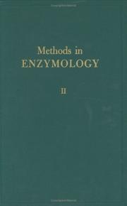 Preparation and assay of enzymes by Sidney P. Colowick