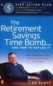 Cover of: The Retirement Savings Time Bomb...and How to Defuse It by Ed Slott