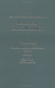Cover of: Posttranslational Modifications, Part B, Volume 107: Volume 107: Posttransitional Modifications Part B (Methods in Enzymology)