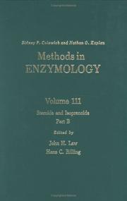 Cover of: Steroids and Isoprenoids, Part B, Volume 111: Volume 111 by 