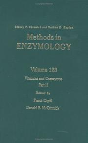 Cover of: Vitamins and Coenzymes, Part H, Volume 123: Volume 123 by 
