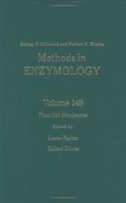 Cover of: Methods in Enzymology, Volume 148 by 