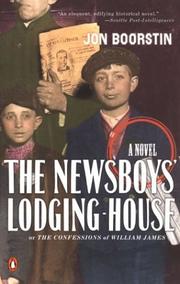 Cover of: The Newsboys' Lodging-House by Jon Boorstin