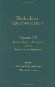 Cover of: Methods in Enzymology, Volume 177 | 