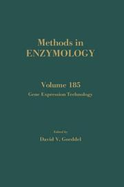 Cover of: Gene Expression Technology, Volume 185: Volume 185 by David V. Goeddel