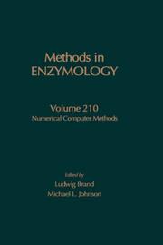 Cover of: Numerical Computer Methods, Volume 210: Volume 210 by 