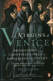 Cover of: Virgins of Venice: Broken Vows and Cloistered Lives in the Renaissance Convent