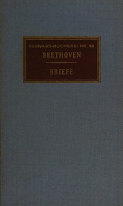 Cover of: Briefe by Ludwig van Beethoven