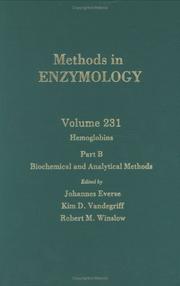 Cover of: Hemoglobins Part B: Biochemical and Analytical Methods (Methods in Enzymology)