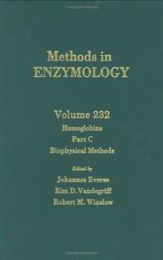 Cover of: Hemoglobins Part C: Biophysical Methods (Methods in Enzymology)