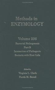 Cover of: Methods in Enzymology, Volume 236: Bacterial Pathogenesis, Part B by 
