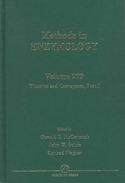 Cover of: Vitamins and Coenzymes Part I (Methods in Enzymology) by 