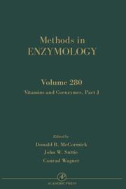 Cover of: Vitamins & Coenzymes, Part J, Volume 280 (Methods in Enzymology)