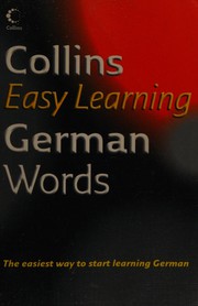 Cover of: Collins German words