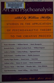 Cover of: Art and psychoanalysis