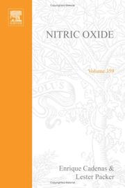 Cover of: Methods in Enzymology, Volume 359: Nitric Oxide, Part D: Oxide Detection, Mitochondria and Cell Functions, and Peroxynitrite Reactions (Methods in Enzymology)