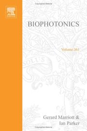 Cover of: Biophotonics, Part B (Methods in Enzymology, Volume 361) (Methods in Enzymology)