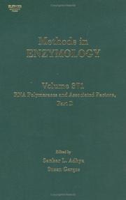 Cover of: Methods in Enzymology, Volume 371 by 