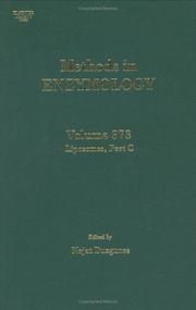 Cover of: Liposomes, Part C, Volume 373 (Methods in Enzymology) by Nejat Duzgunes
