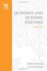 Cover of: Quinones and Quinone Enzymes, Part B, Volume 382 (Methods in Enzymology) by 