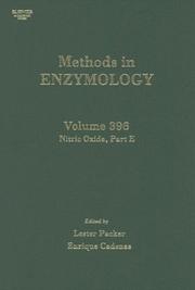 Cover of: Nitric Oxide Part E  by 