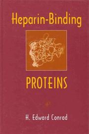 Cover of: Heparin-binding proteins by H. Edward Conrad, H. Edward Conrad