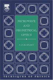 Cover of: Microwave and geometrical optics