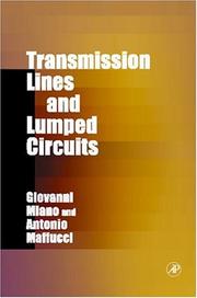 Cover of: Transmission Lines and Lumped Circuits (Electromagnetism) by Giovanni Miano, Antonio Maffucci