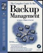 Cover of: The complete guide to Mac backup management