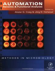 Cover of: Methods in Microbiology, Volume 28: Automation, Genomic and Functional Analyses (Methods in Microbiology, 28)